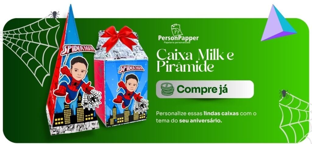 Banner Caixa Milk e Pirâmide