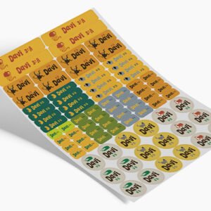 Kit Adesivos Material Escolar (15 etiquetas)