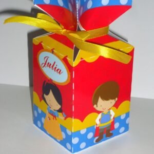 Caixa Meia Bala Papel Foto
