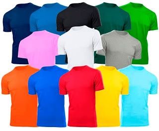 Camisa de Cores Personalizada (a partir de)