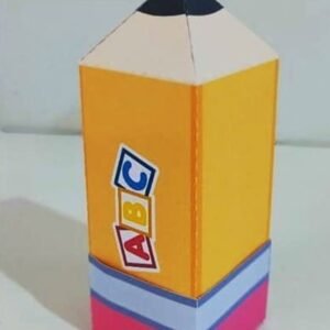 Caixa Lápis 3D